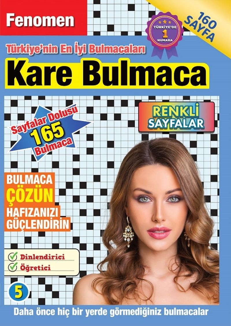 Fenomen Kare Bulmaca 5 kitap kapağı