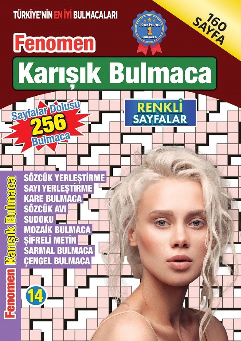 Fenomen Karışık Bulmaca 14 kitap kapağı