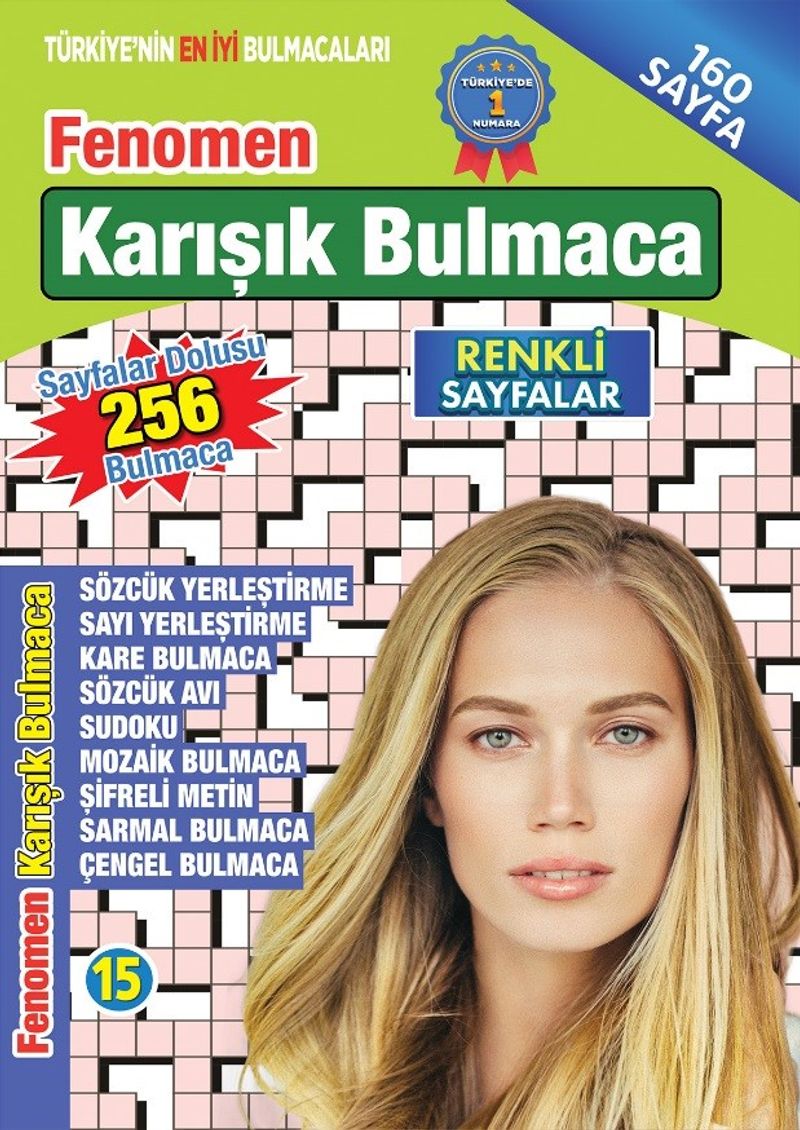 Fenomen Karışık Bulmaca 15 kitap kapağı