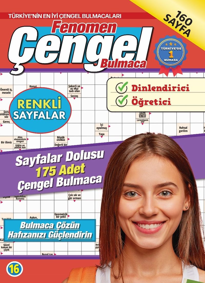 Fenomen Çengel Bulmaca 16 kitap kapağı