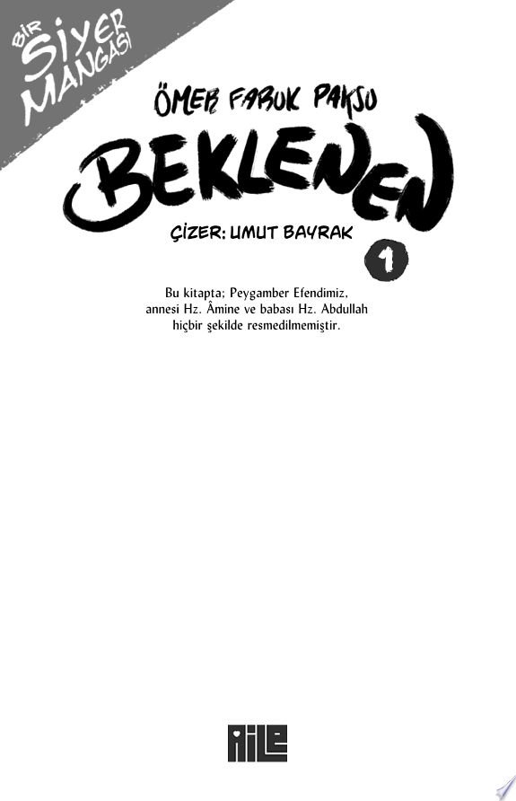 Beklenen 1 kitap kapağı
