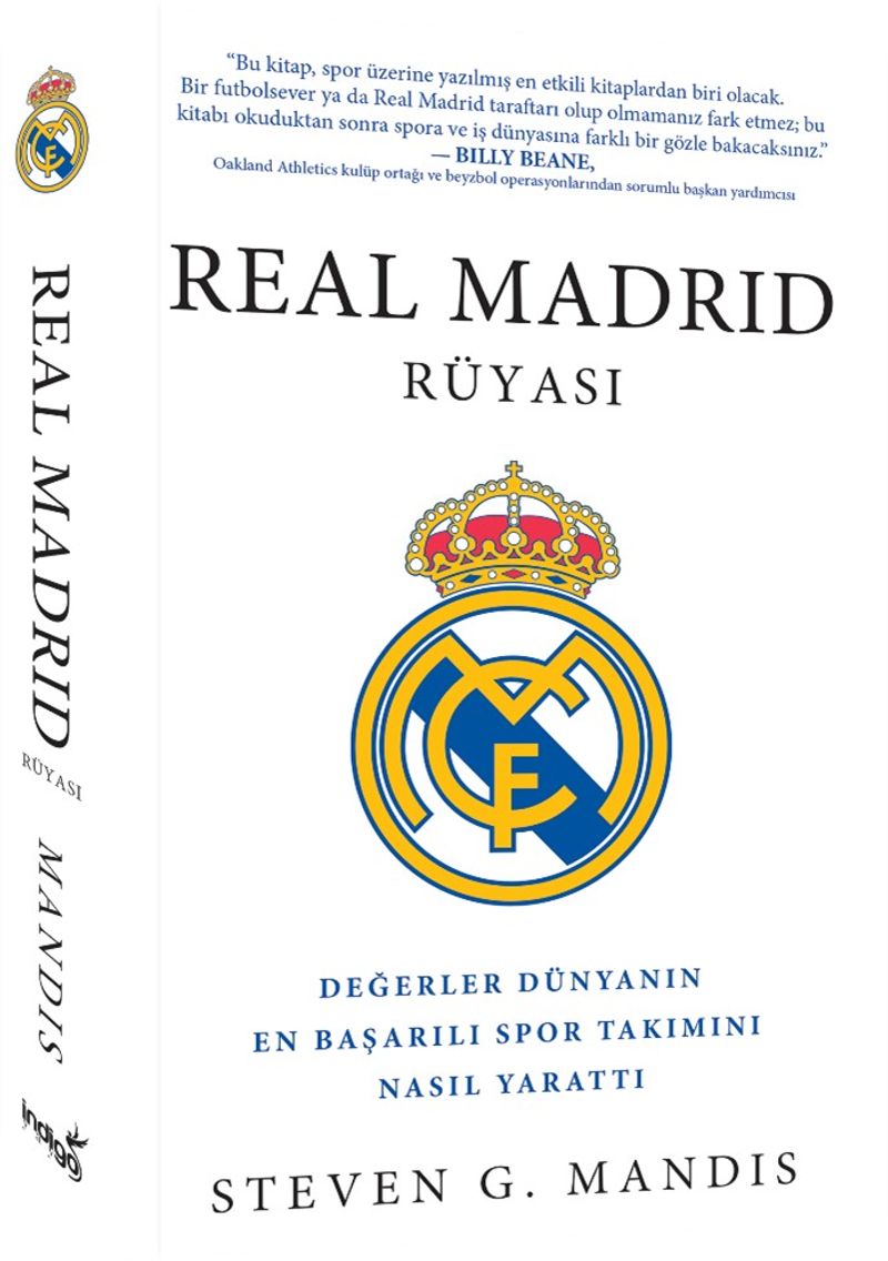 Real Madrid Rüyası kitap kapağı