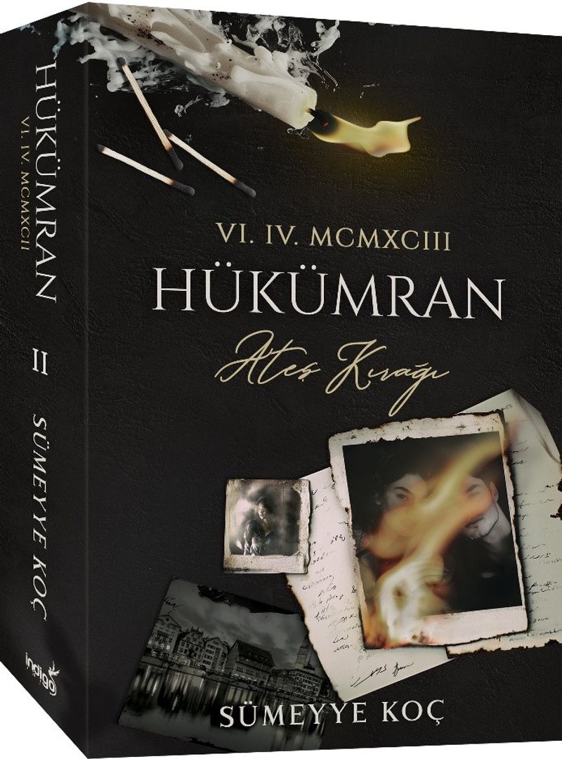 Hükümran 2 / Ateş Kırağı (Karton Kapak) kitap kapağı