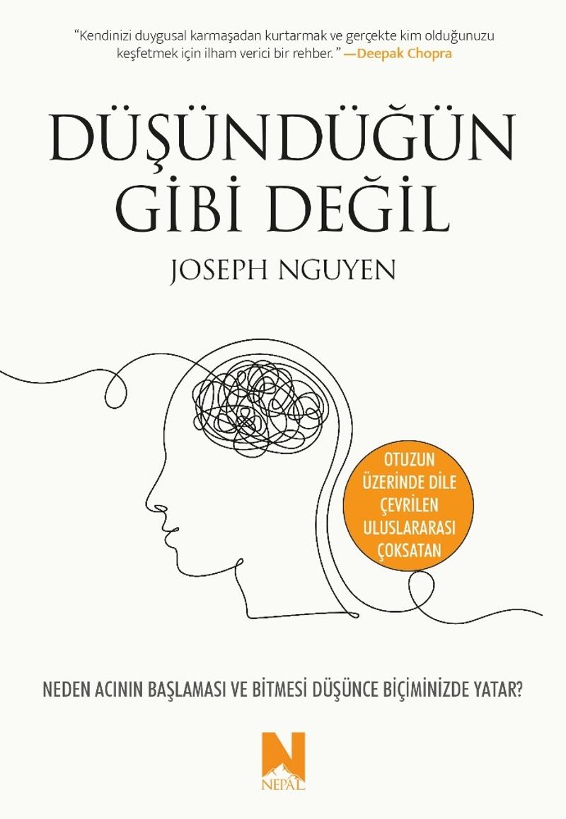 Düşündüğün Gibi Değil kitap kapağı