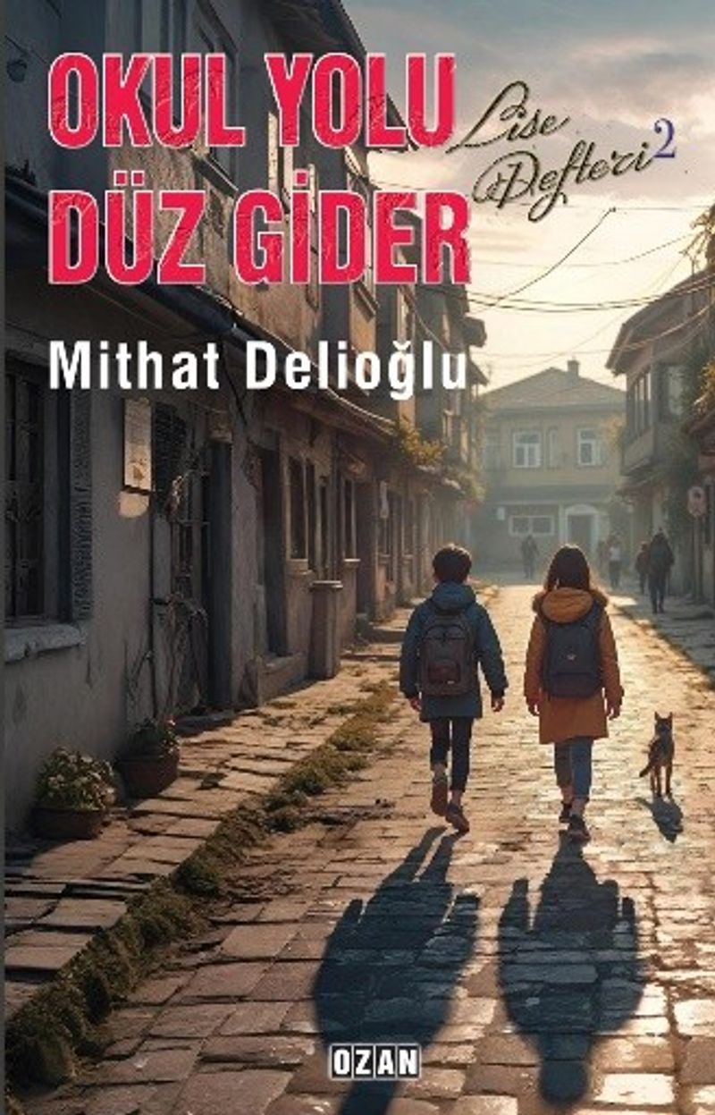Okul Yolu Düz Gider kitap kapağı