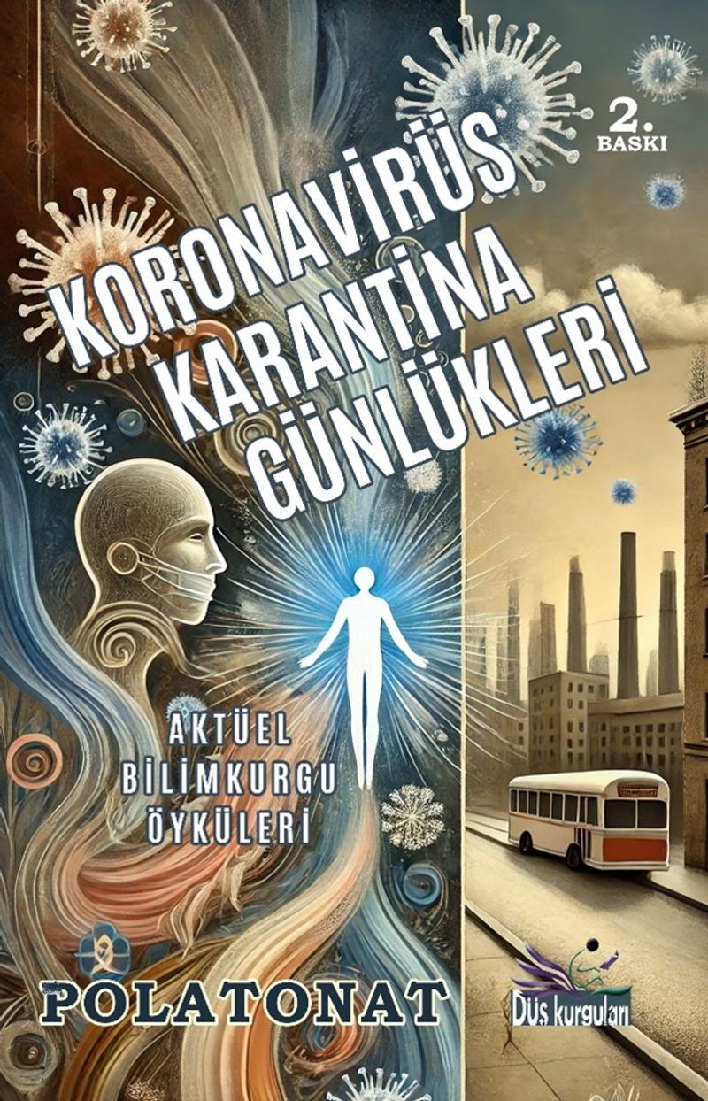 Koronavirüs Karantina Günlükleri kitap kapağı