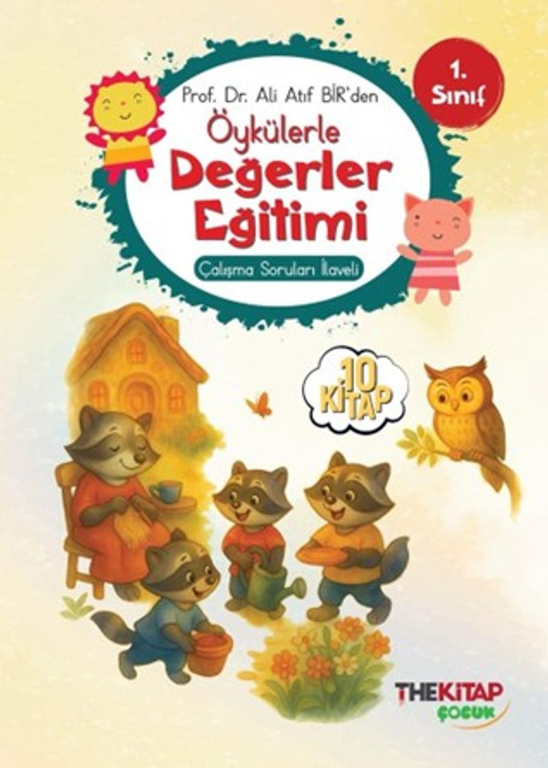 Öykülerle Değerler Eğitimi (Çalışma Soruları İlaveli) kitap kapağı