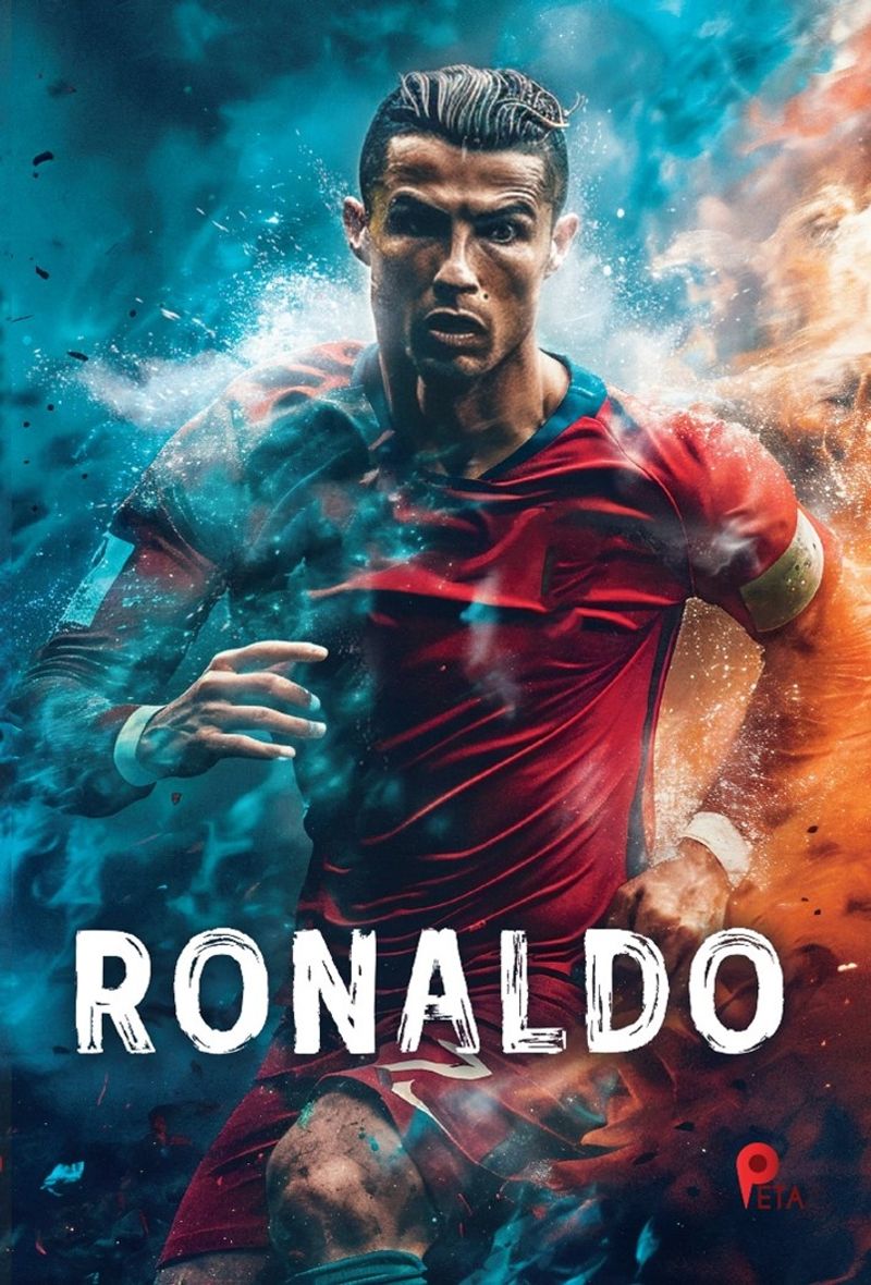 Cristiano Ronaldo kitap kapağı