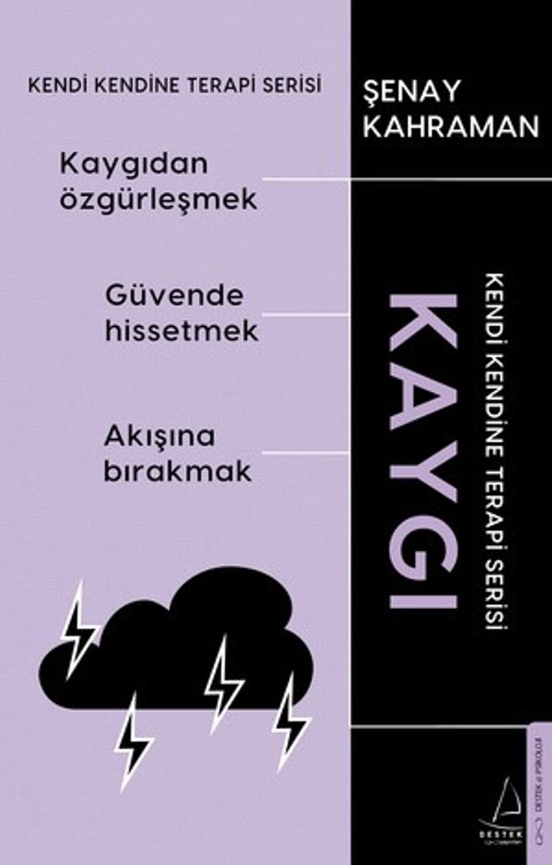 Kaygı Kendi Kendine Terapi Serisi kitap kapağı