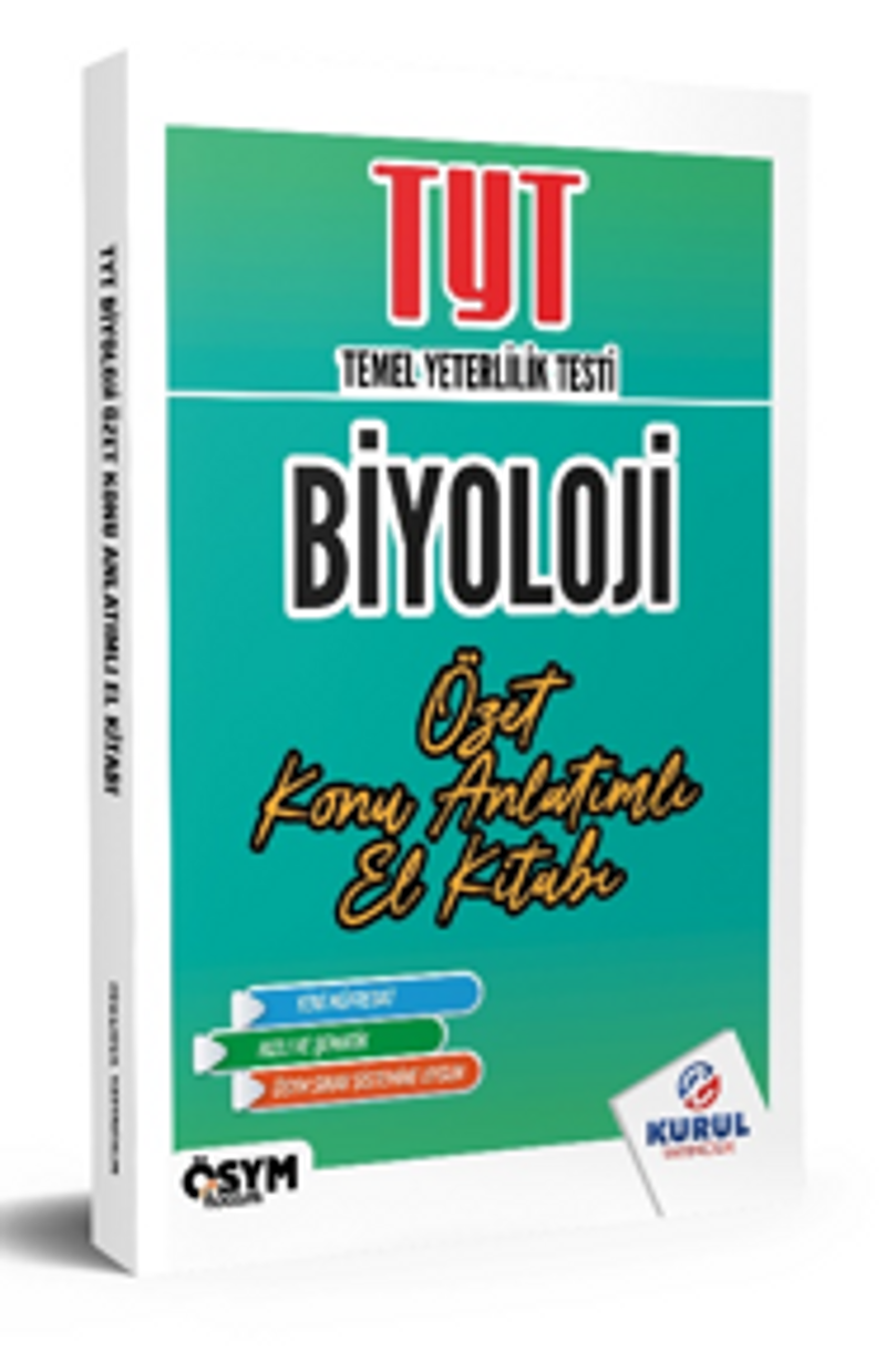 TYT Biyoloji Özet Konu Anlatımlı El Kitabı kitap kapağı