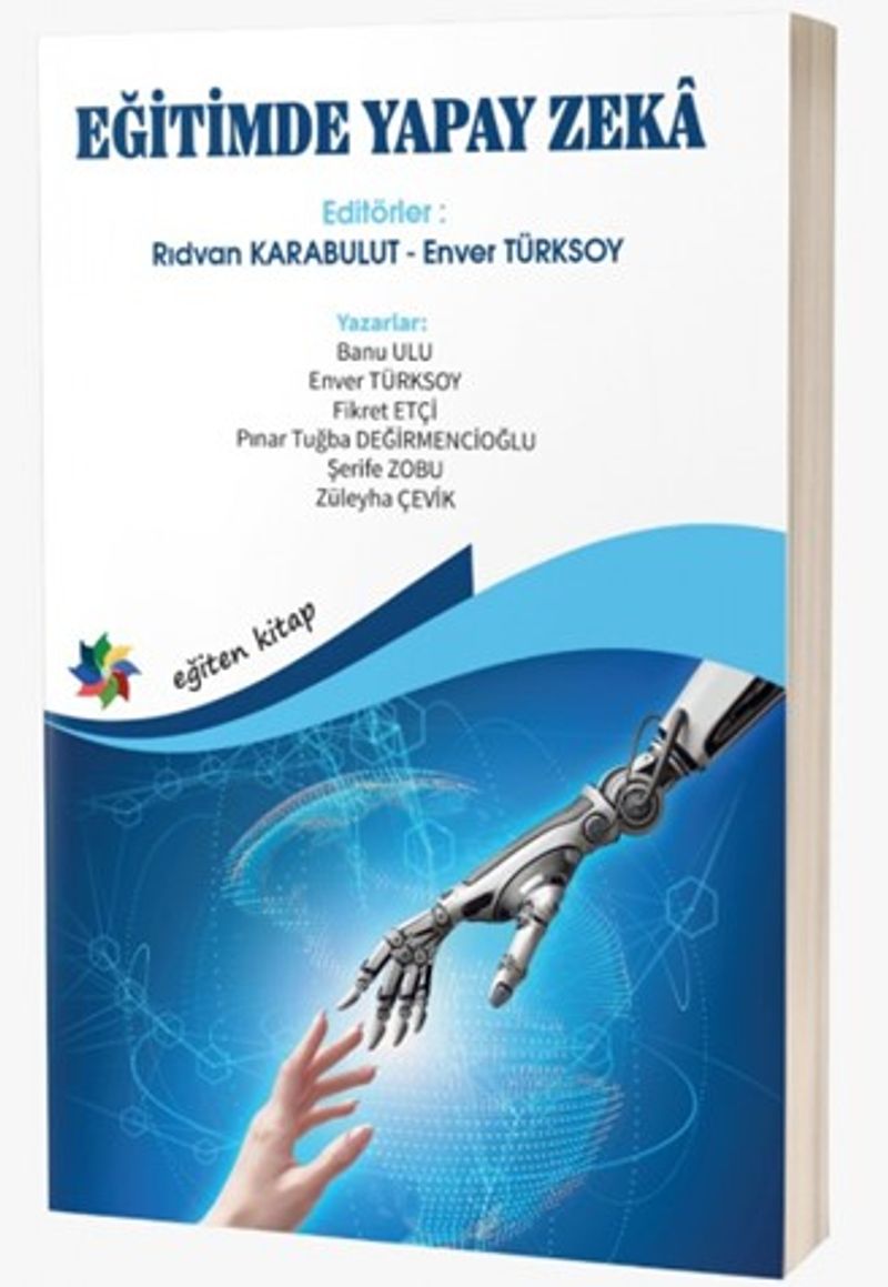 Eğitimde Yapay Zeka kitap kapağı