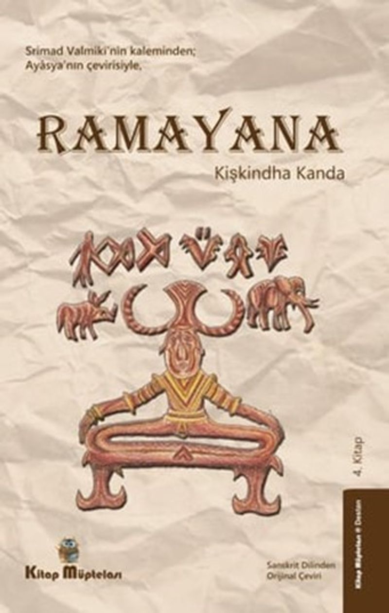 Ramayana Kişkindha Kanda (4. Kitap) kitap kapağı
