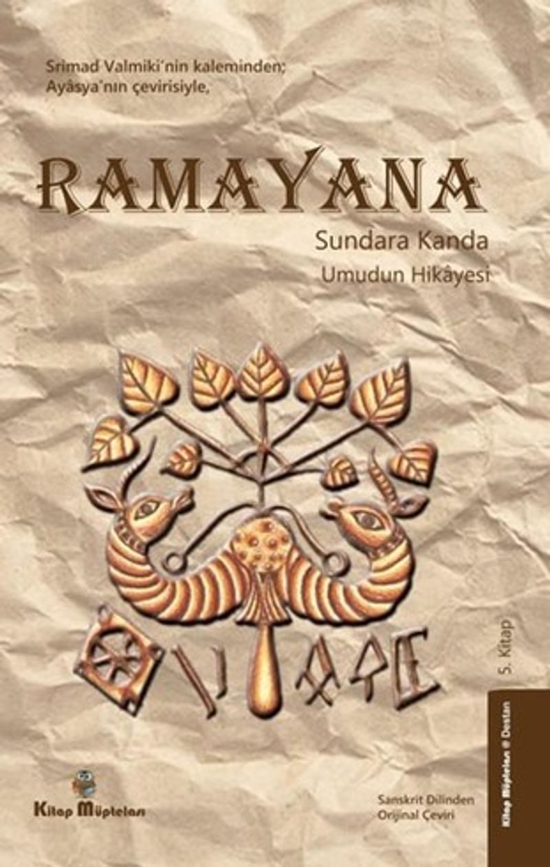 Ramayana - Sundara Kanda - Umudun Hikayesi (5. Kitap) kitap kapağı