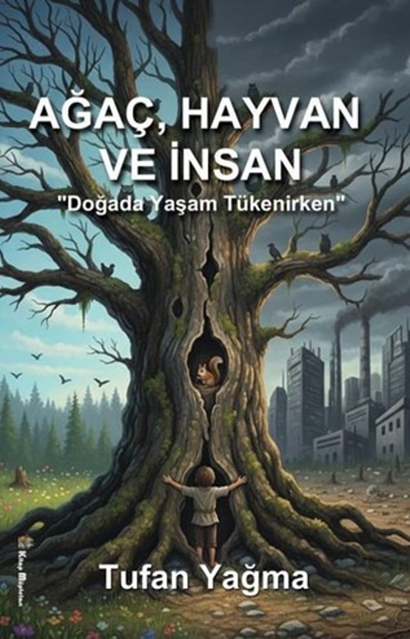 Ağaç, Hayvan ve İnsan “Doğada Yaşam Tükenirken” kitap kapağı