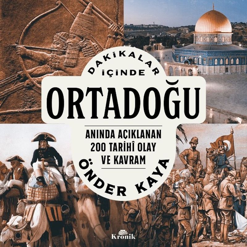 Dakikalar İçinde Ortadoğu Anında Açıklanan 200 Tarihî Olay ve Kavram kitap kapağı