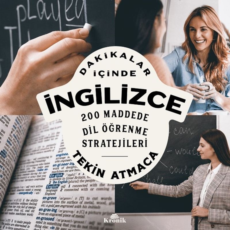 Dakikalar İçinde İngilizce 200 Maddede Dil Öğrenme Stratejileri kitap kapağı
