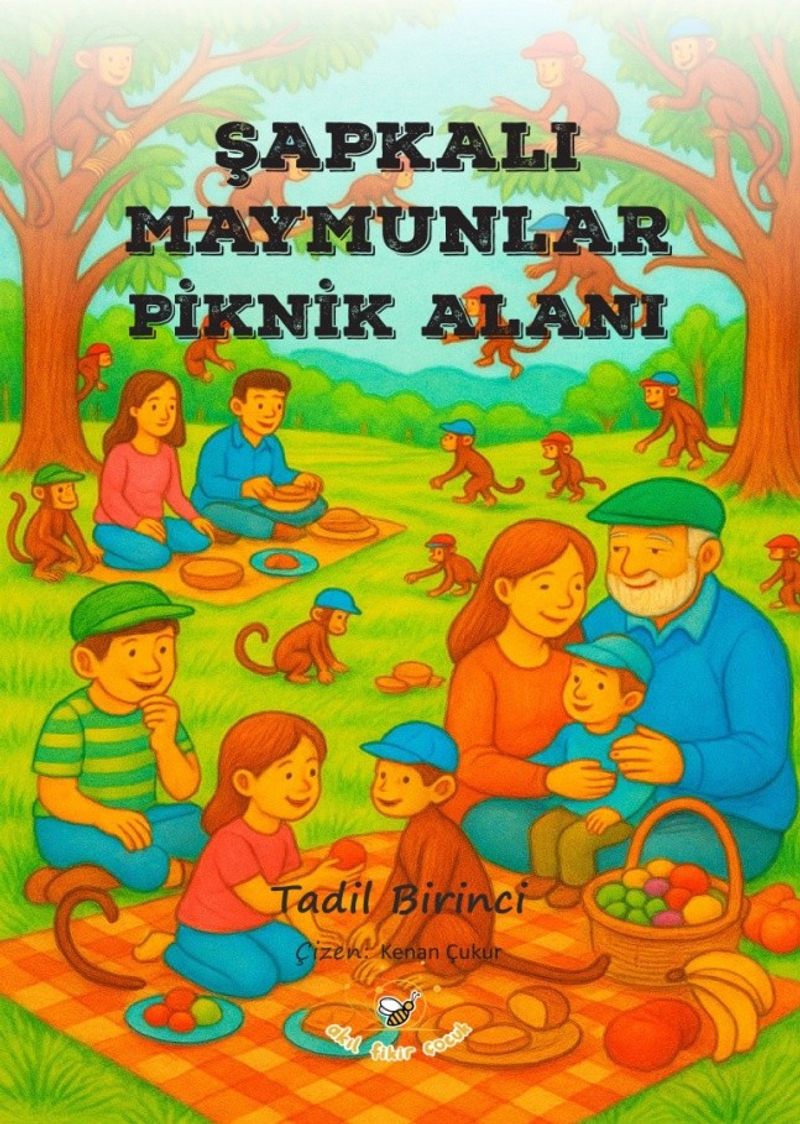Şapkalı Maymunlar Piknik Alanı kitap kapağı
