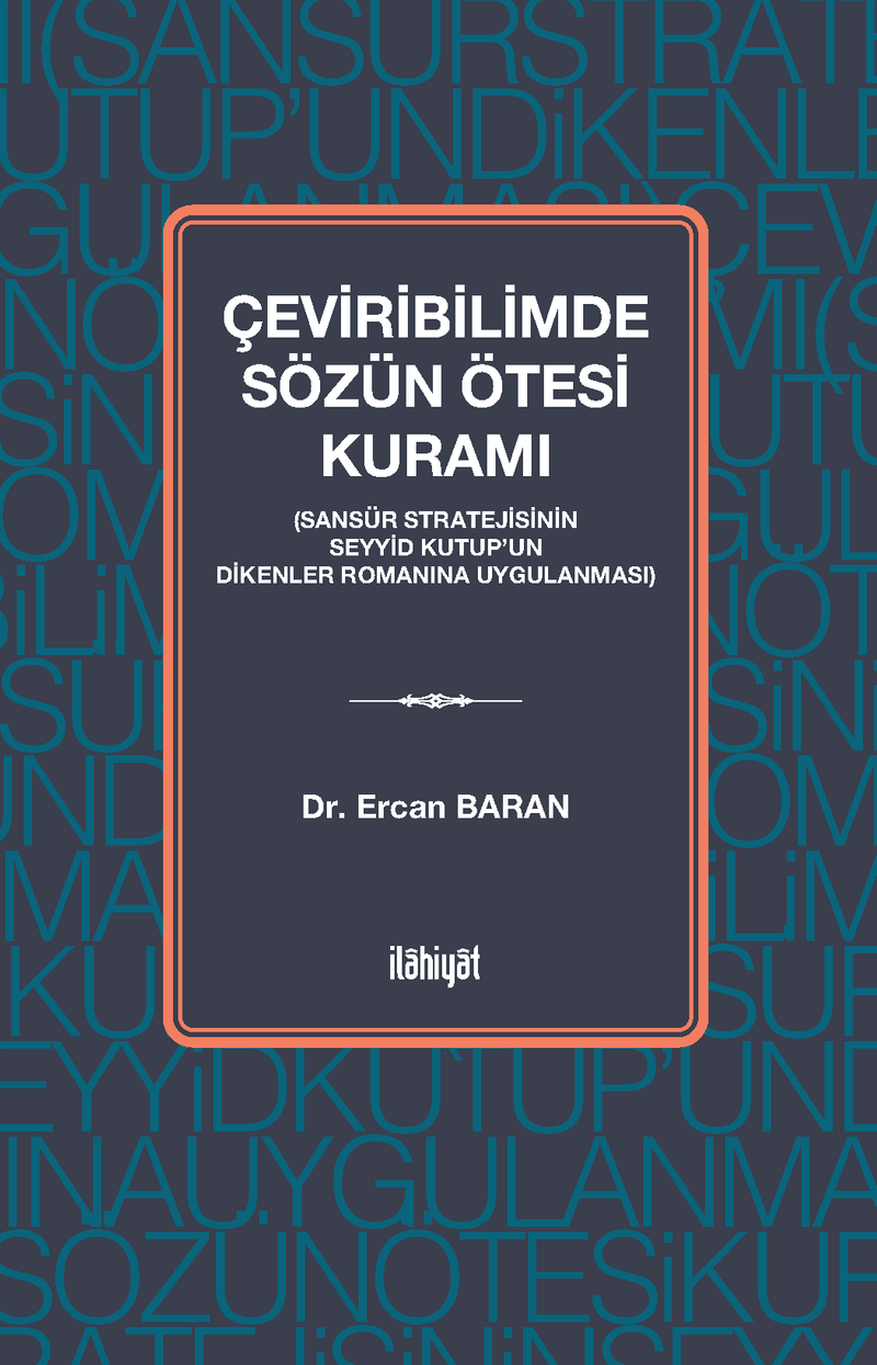 Çeviribilimde Sözün Ötesi Kuramı kitap kapağı