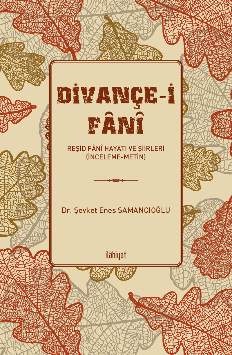 Divançe-i Fanî kitap kapağı