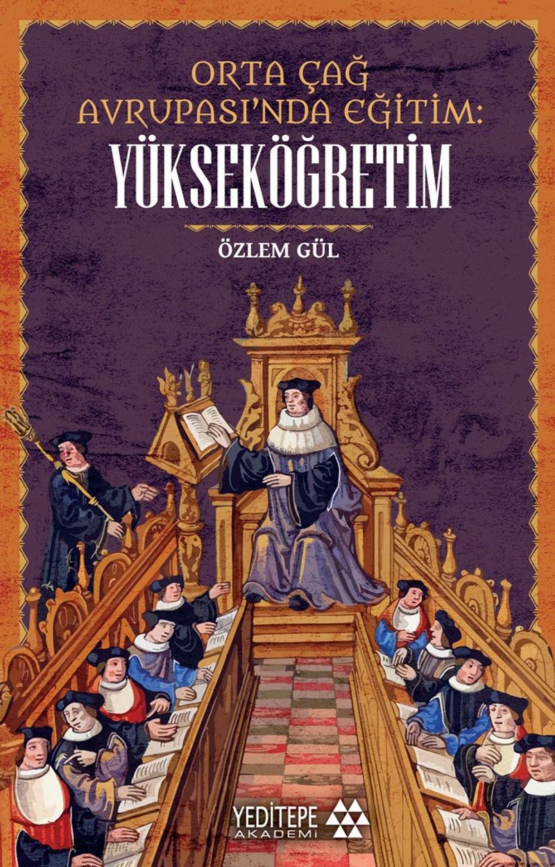 Orta Çağ Avrupası'nda Eğitim Yükseköğretim kitap kapağı