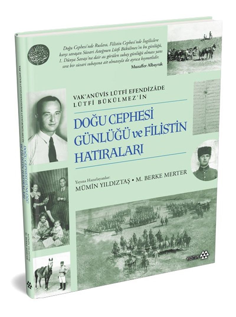 Doğu Cephesi Günlüğü ve Filistin Hatıraları kitap kapağı