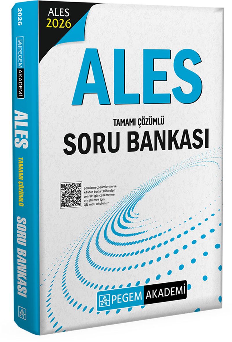 2026 ALES Tamamı Çözümlü Soru Bankası kitap kapağı