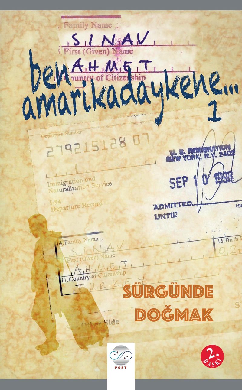 Ben Amarikadaykene 1 Sürgünde Doğmak kitap kapağı
