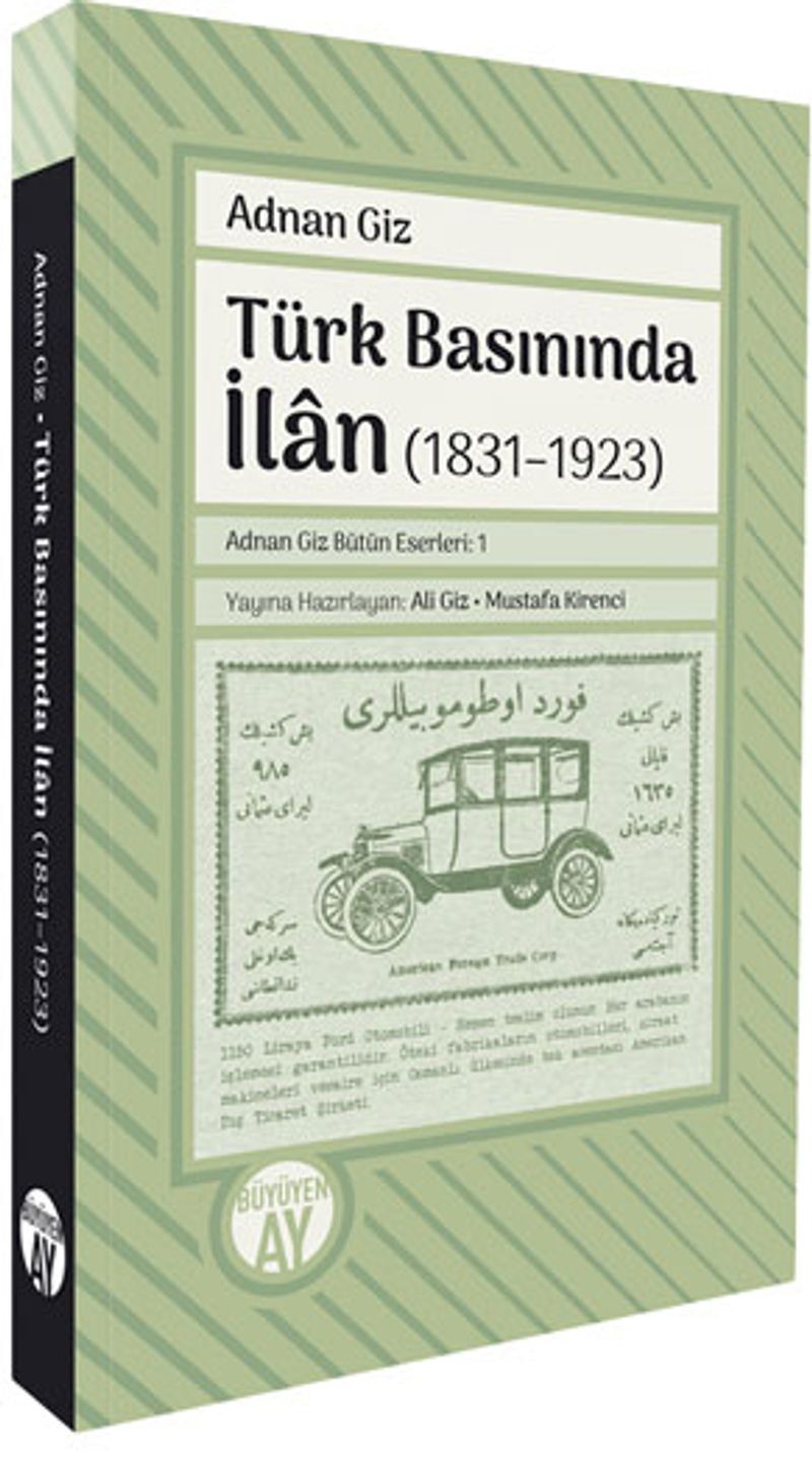 Türk Basınında İlan (1831-1923) kitap kapağı