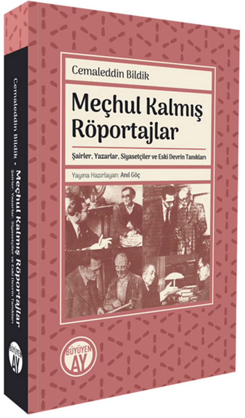 Meçhul Kalmış Röportajlar Şairler, Yazarlar, Siyasetçiler ve Eski Devrin Tanıkları kitap kapağı