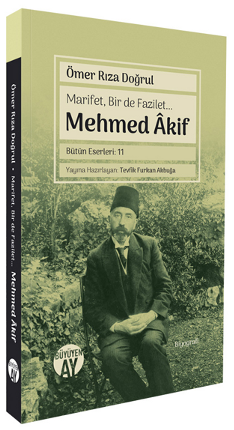 Marifet, Bir de Fazilet… Mehmed Âkif kitap kapağı