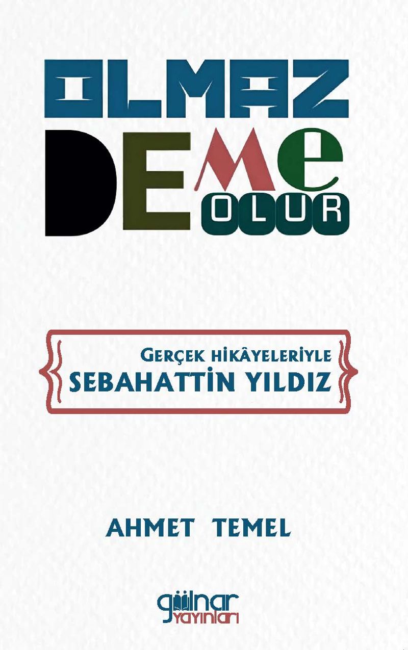 Olmaz Deme Olur kitap kapağı