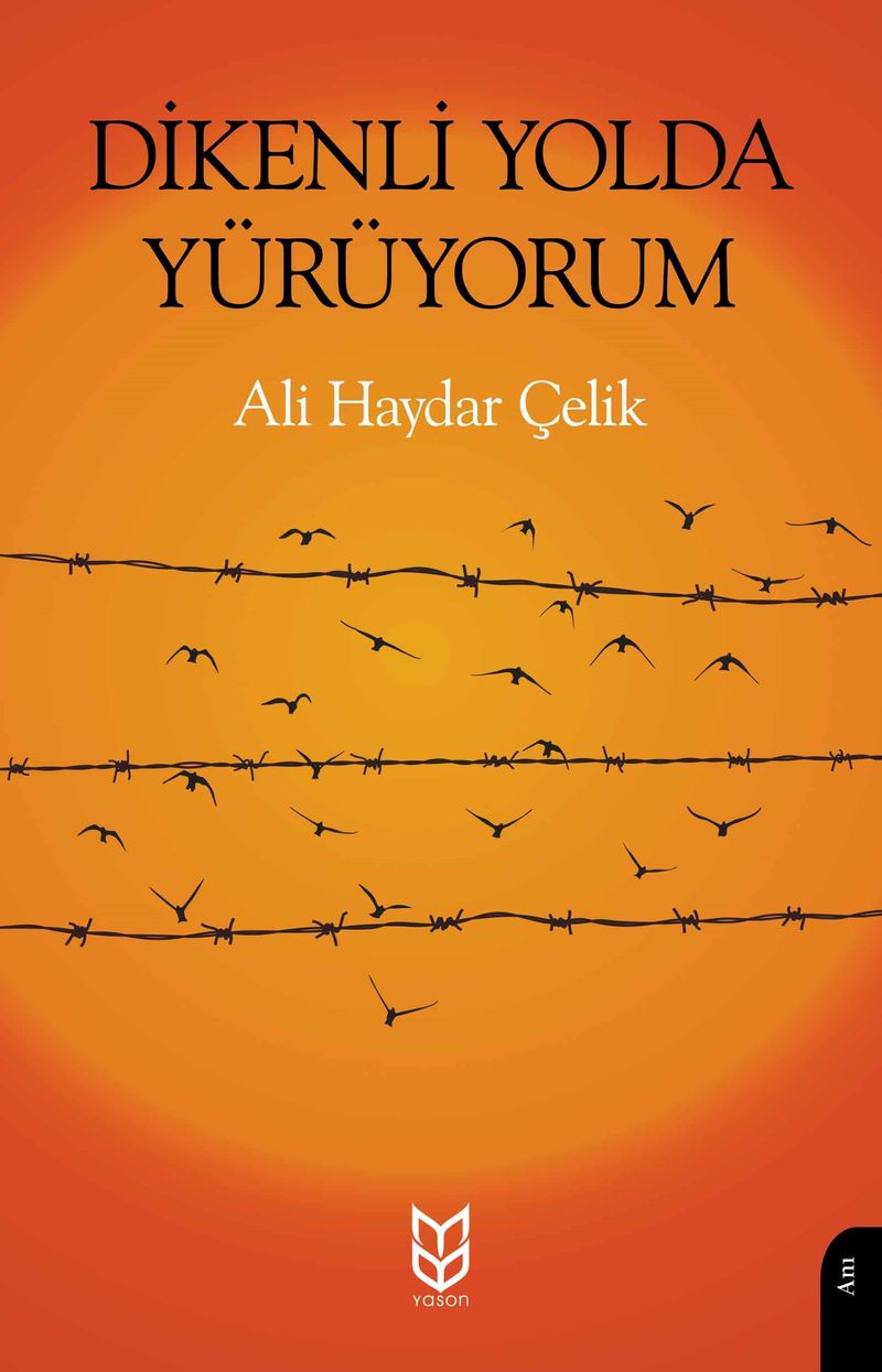 Dikenli Yolda Yürüyorum kitap kapağı