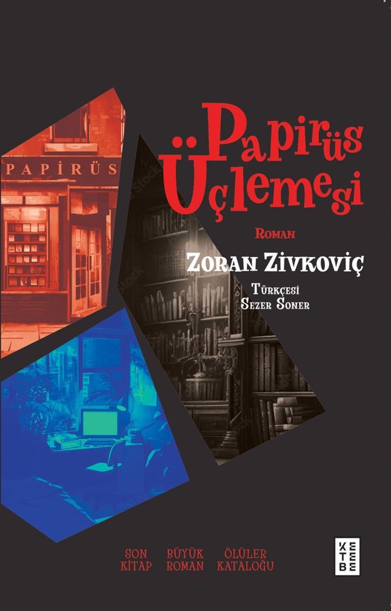 Papirüs Üçlemesi Son Kitap, Büyük Roman, Ölüler Kataloğu kitap kapağı