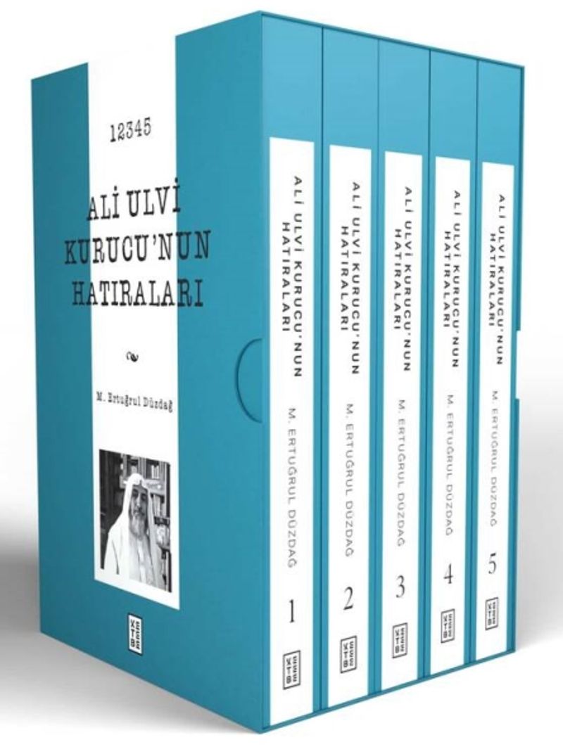 Ali Ulvi Kurucu'nun Hatıraları (5 Cilt Takım) kitap kapağı