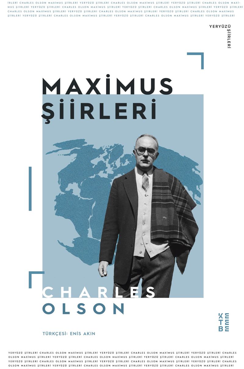 Maximus Şiirleri kitap kapağı