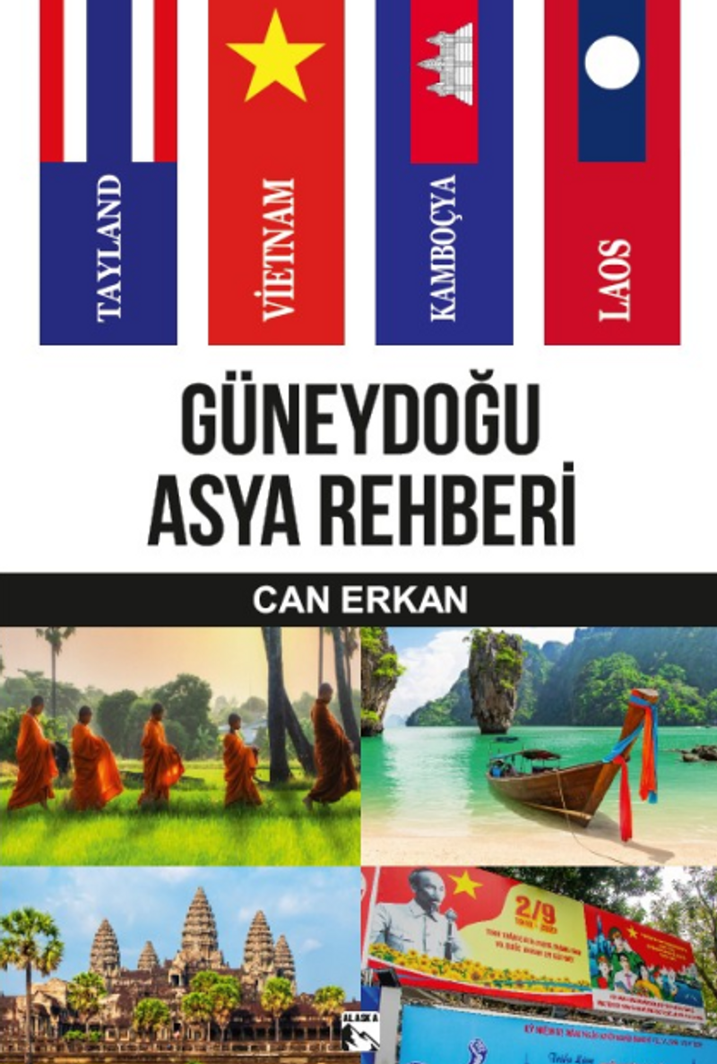 Güneydoğu Asya Rehberi Tayland-Vietnam-Kamboçya-Laos kitap kapağı