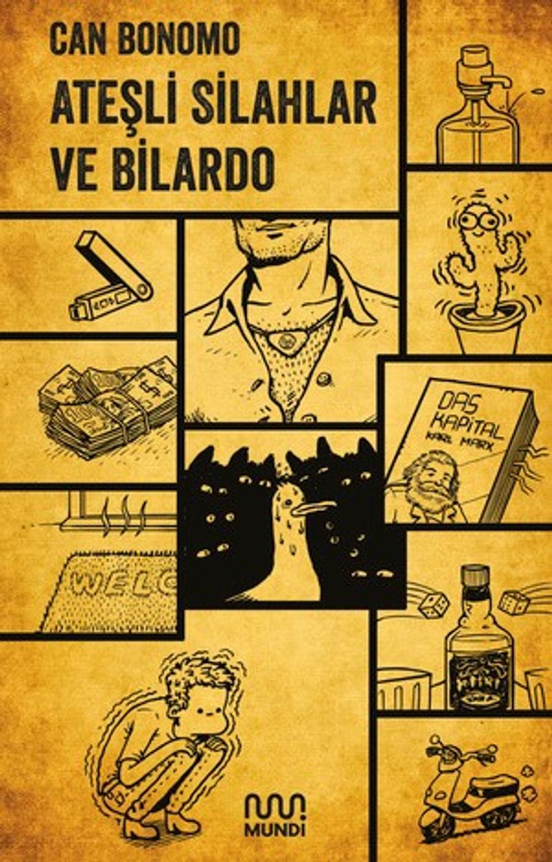 Ateşli Silahlar ve Bilardo kitap kapağı