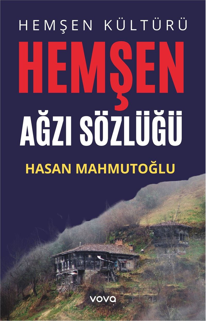 Hemşen Kültürü Hemşen Ağzı Sözlüğü kitap kapağı