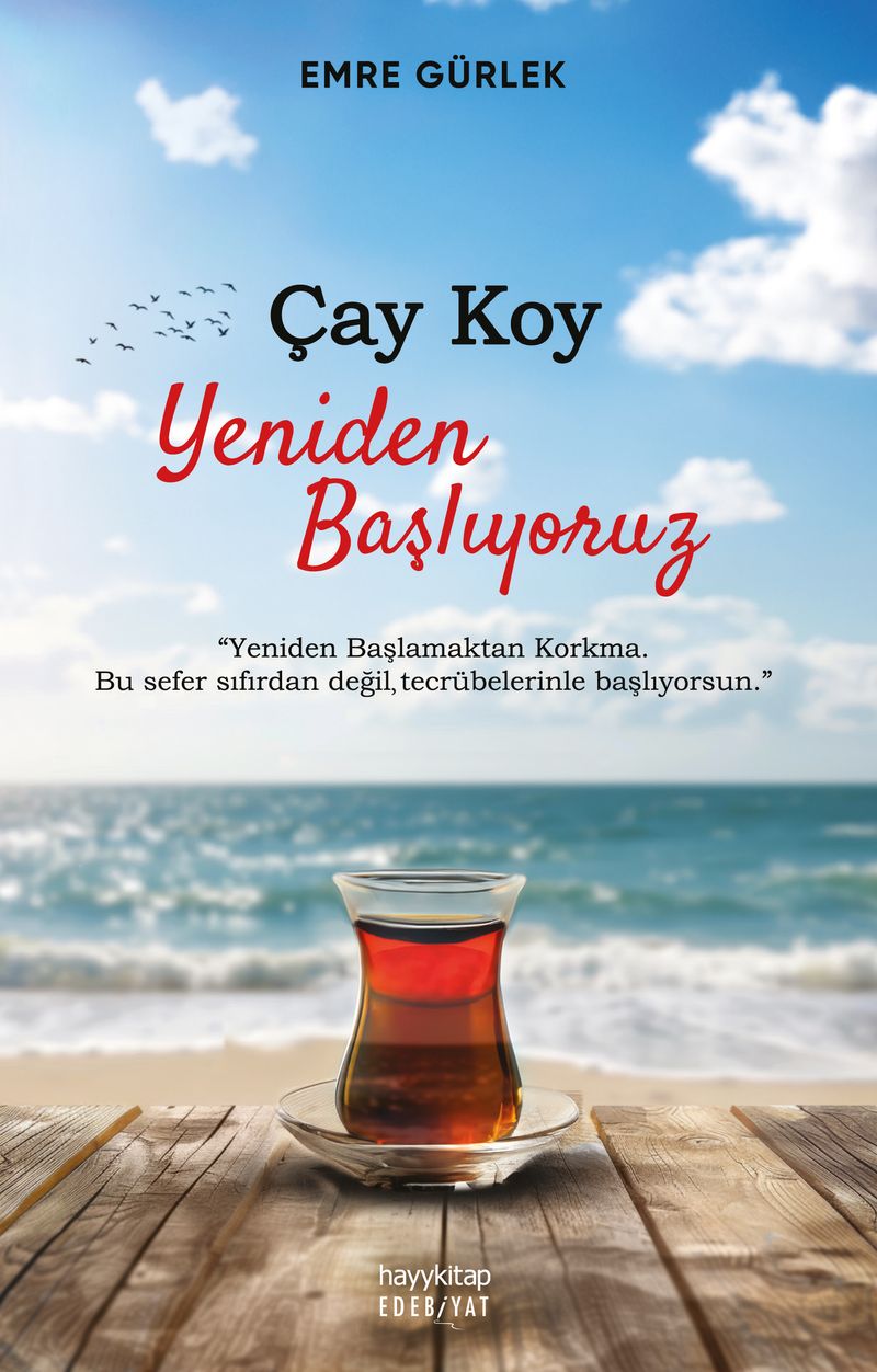 Çay Koy Yeniden Başlıyoruz kitap kapağı