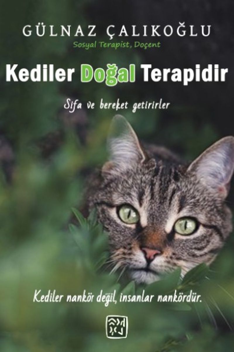 Kediler Doğal Terapidir kitap kapağı