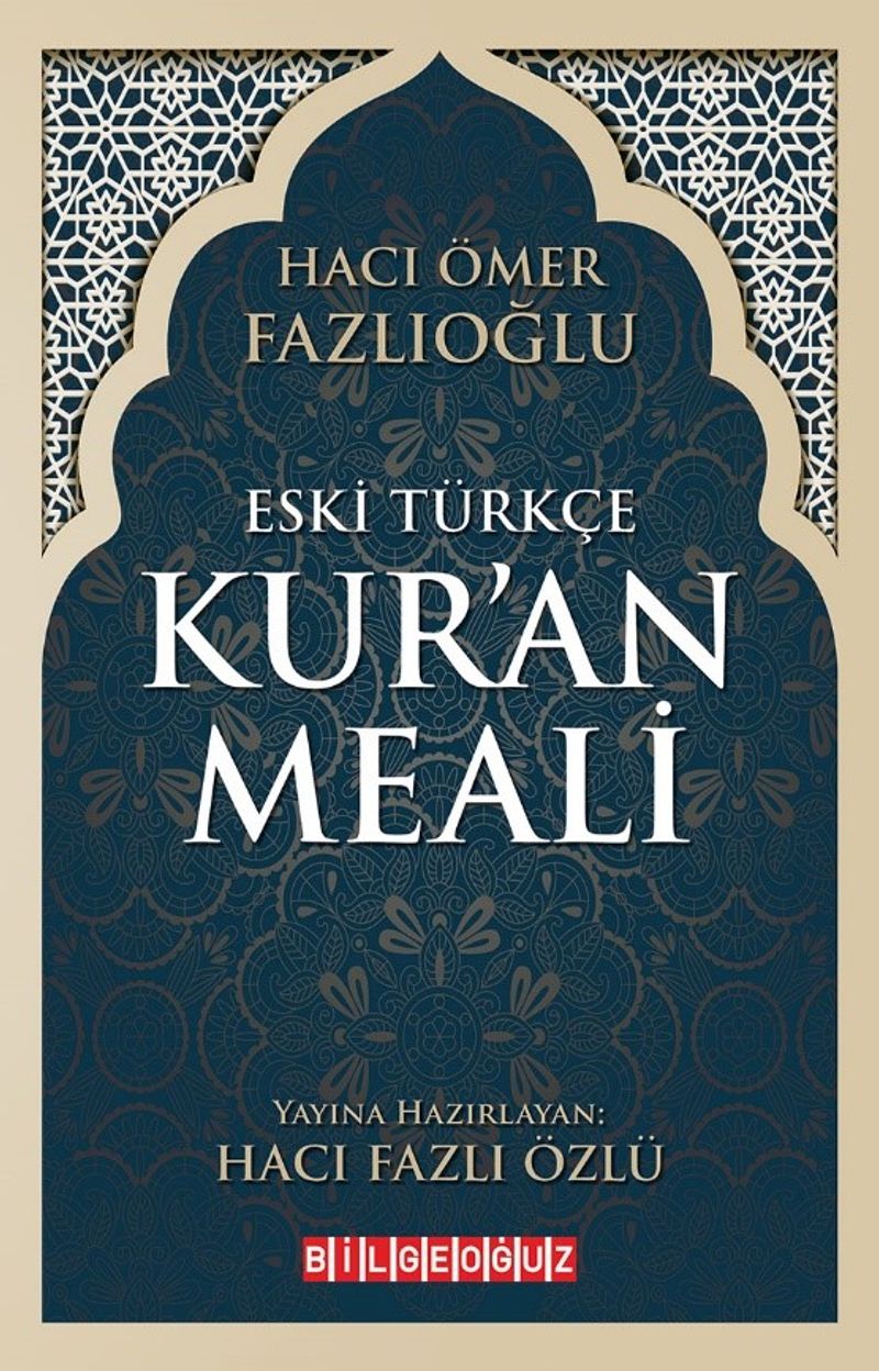 Eski Türkçe Kur'an Meali kitap kapağı