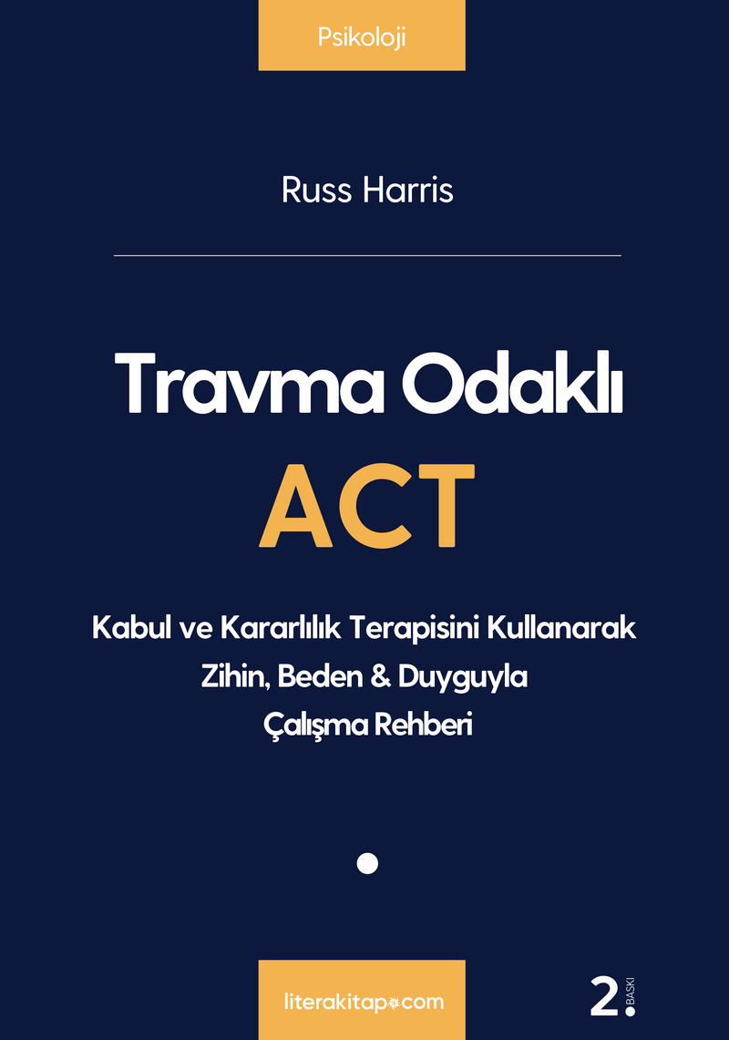 Travma Odaklı ACT kitap kapağı