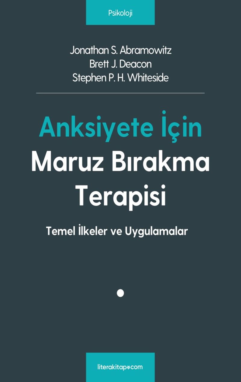 Anksiyete İçin Maruz Bırakma Terapisi kitap kapağı