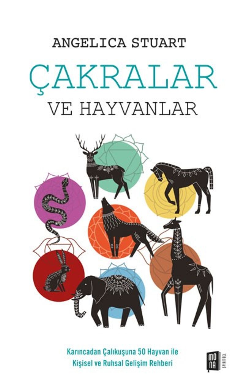 Çakralar ve Hayvanlar Karıncadan Çalıkuşuna 50 Hayvan ile Kişisel ve Ruhsal Gelişim Rehberi kitap kapağı