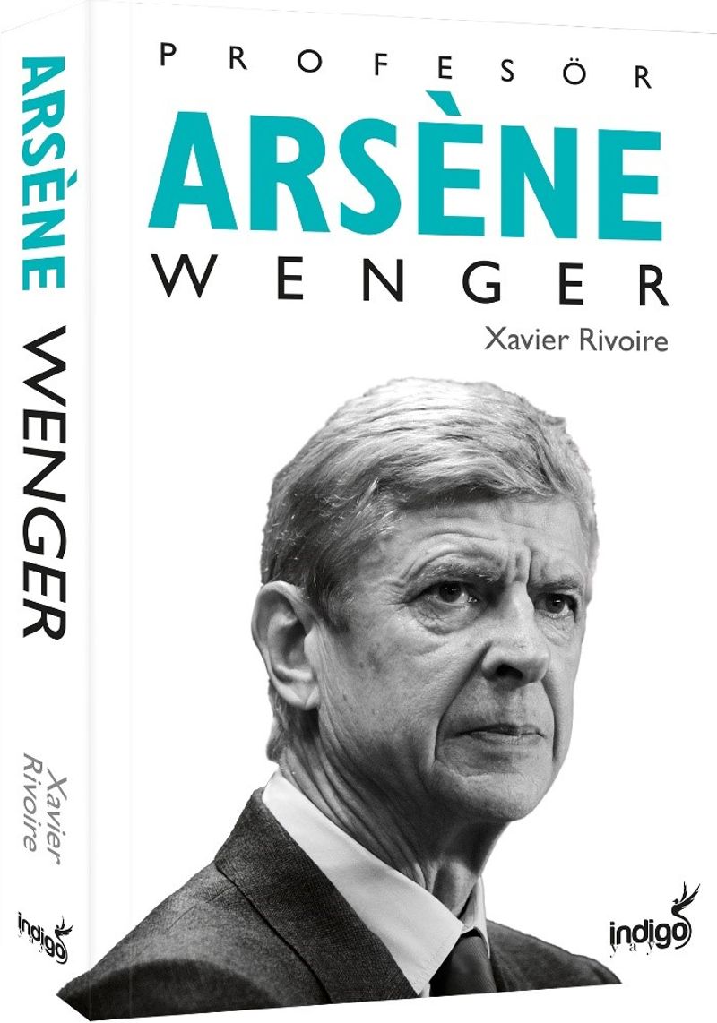Profesör Arsene Wenger kitap kapağı
