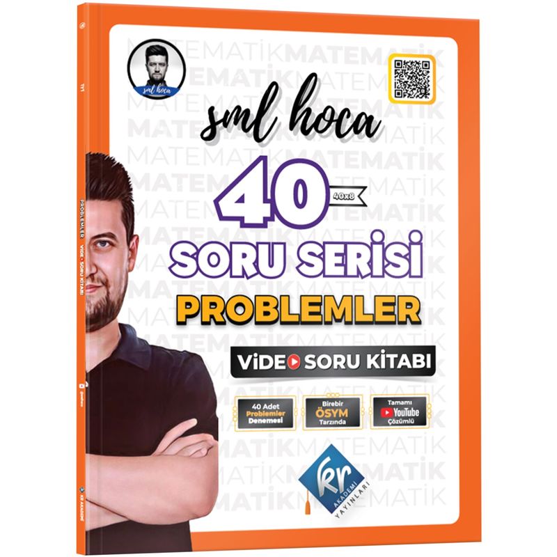 SML Hoca 40 Soru Serisi Problemler Video Soru Kitabı kitap kapağı