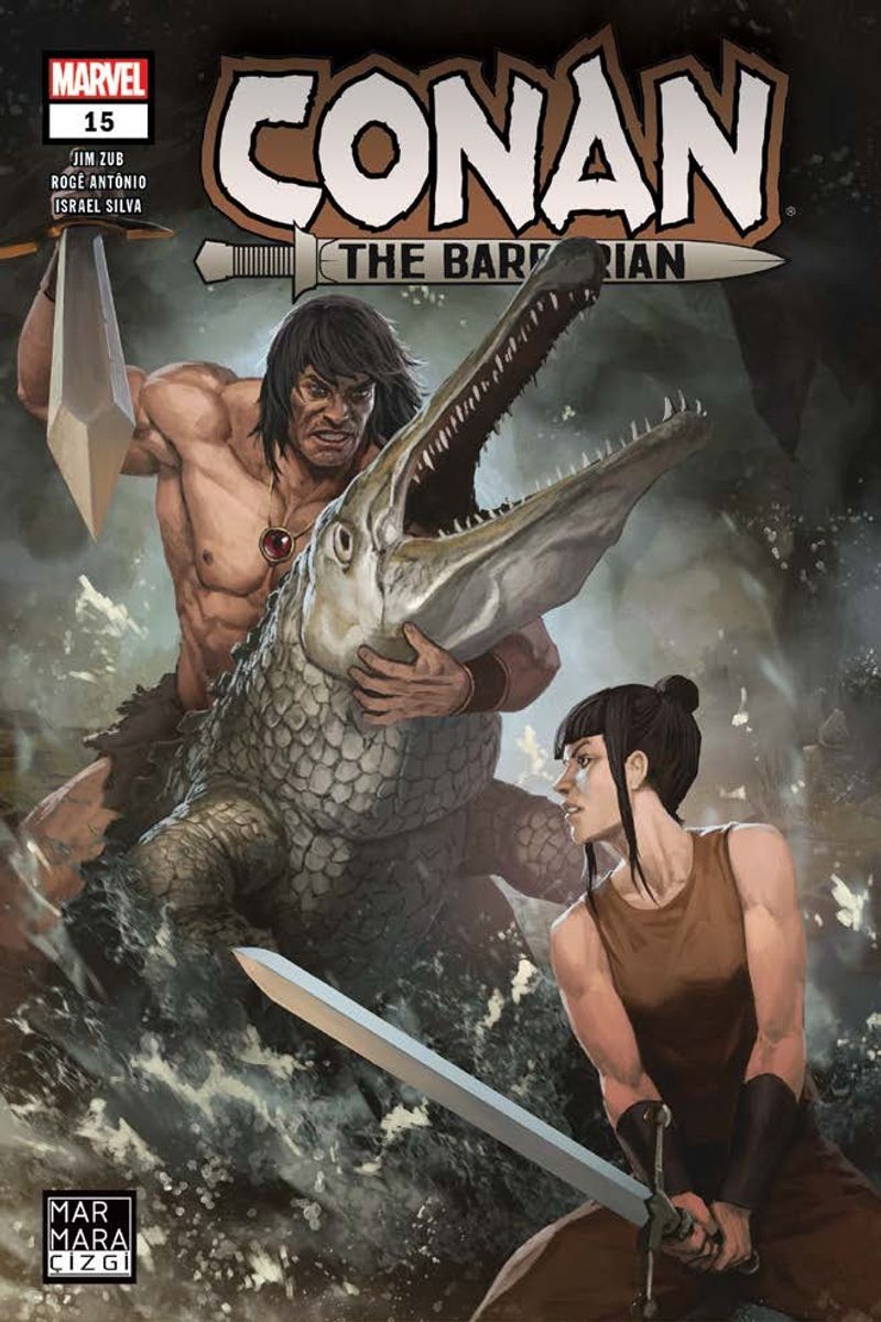 Conan the Barbarian 15 kitap kapağı