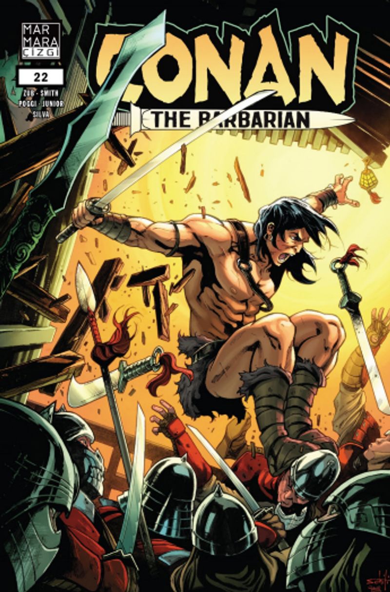Conan the Barbarian 22 kitap kapağı