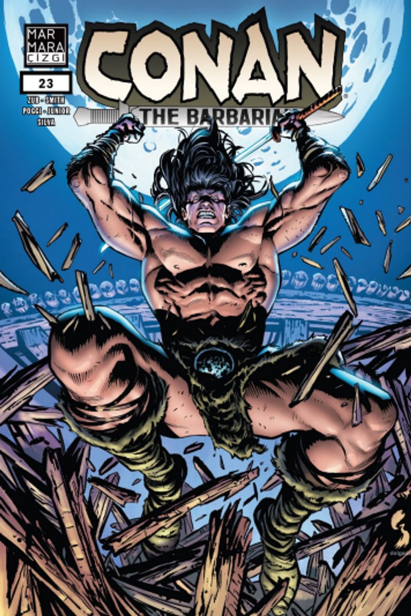 Conan the Barbarian 23 kitap kapağı