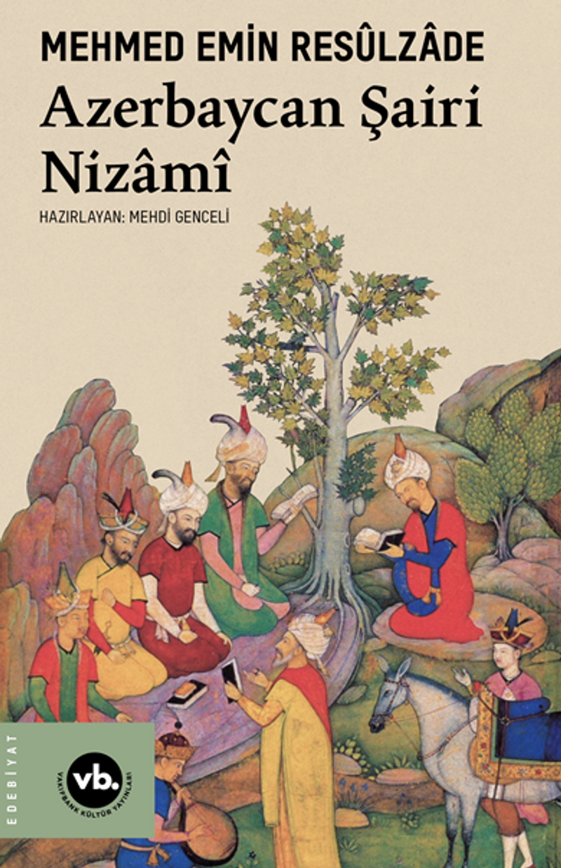 Azerbaycan Şairi Nizami kitap kapağı